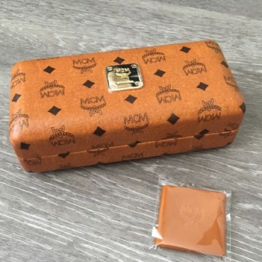 MCM sunglasses case